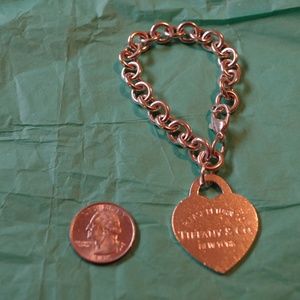 Tiffany and Co Vintage XL heart bracelet